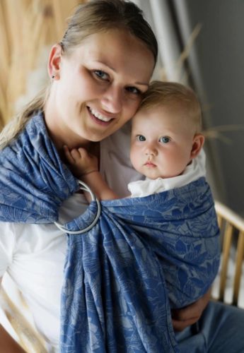 Linen Lotus Breeze karikás kendő