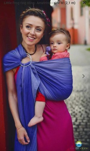 Ametrine karikás kendő