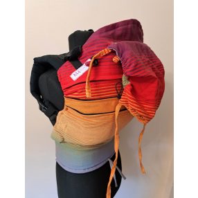 Ammolite In Love kendőből készült Maraya csatos hordozó