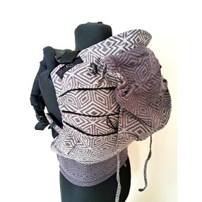 Bitter Cube kendőből készült Maraya csatos hordozó