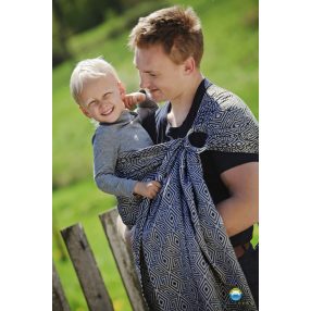 Black cube karikás kendő