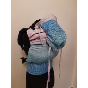 Elafonisi Cube kendőből készült Maraya csatos hordozó