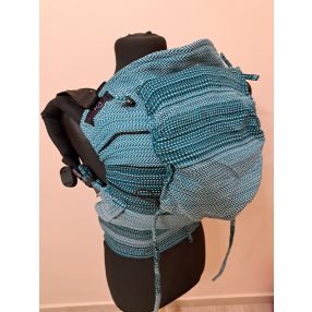 EmeraldPath kendőből készült Maraya csatos hordozó