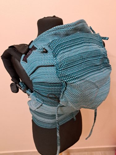 EmeraldPath kendőből készült Maraya csatos hordozó