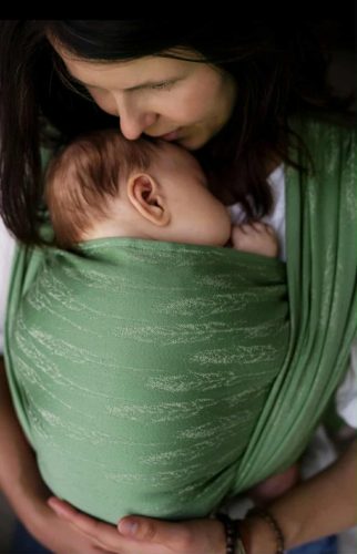 LinenWhisper hordozókendő