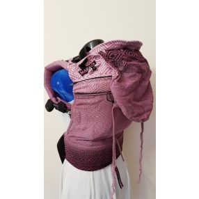 PeonyCube kendőből készült Maraya csatos hordozó