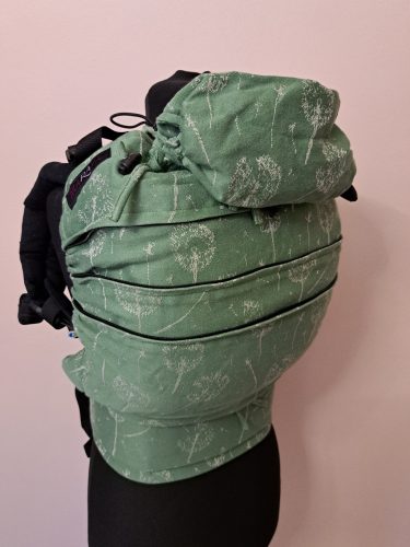 Pitypangok - Linen Lightness kendőből készült Maraya csatos hordozó