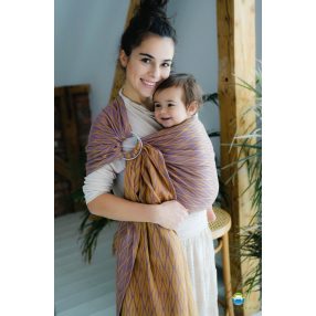 Purple Flames karikás kendő