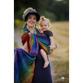 Rainbow Harmony karikás kendő