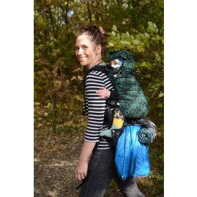   Maraya standard méretű csatos hordozó a Te kendődből varrva (50*50cm)