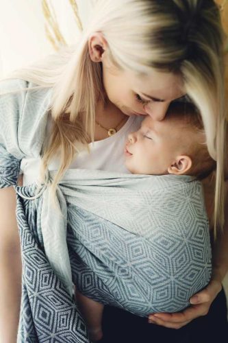 Tencel Rocky cube karikás kendő